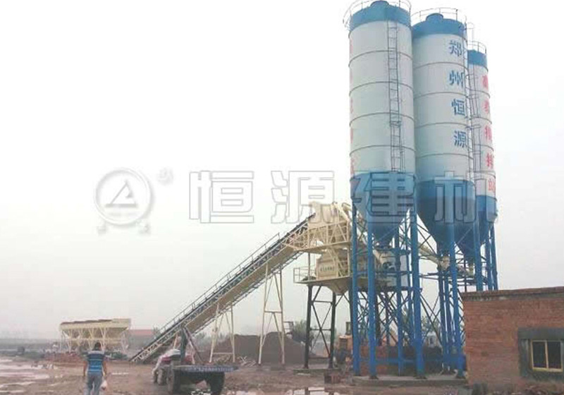 簡易HZS60型混凝土攪拌站