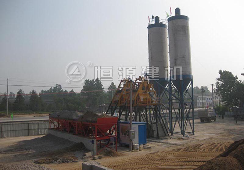 HZS50型混凝土攪拌站價格