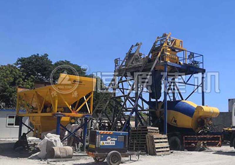 簡易HZS25型混凝土攪拌站