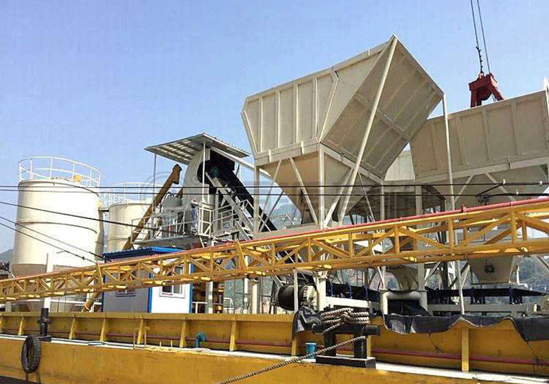 水上混凝土攪拌船多少錢/}