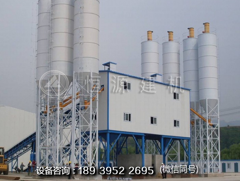 投資個年產100萬方的攪拌站需要多少錢?雙180混凝土攪拌站能否滿足產能需求？