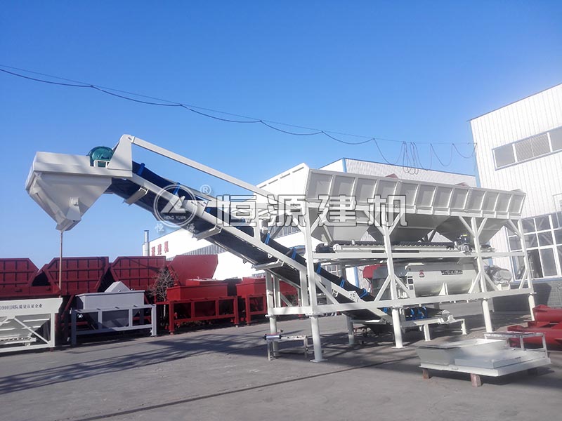 簡易移動式攪拌站